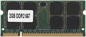 Resim LJCM DDR2 2GB 667MHz Dizüstü Bilgisayar Belleği - Intel ve AMD Sistemli Dizüstü Bilgisayarlar için Güvenilir PC2 5300 200-Pin Dizüstü Bilgisayar RAM Bellek Yükseltme Modülü 