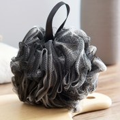 Resim 3 Adet Ultra Yumuşak Temizleyici Banyo Bombaları - Siyah Gül Tasarım Mesh Scrub Topları, Zengin Köpük Yüksek Kaliteli Lufa Havlu Ev Kullanımı İçin, Şık Ambalaj, Vücut Bakımı Aracı, Rahat Banyo Temel Gereksinimleri 