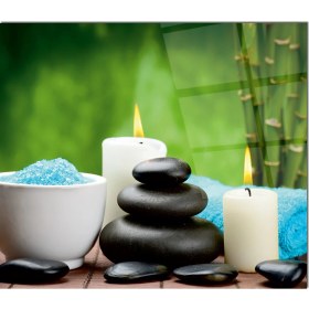 Resim Olinpa Cam Ocak Arkası Koruyucu | Mum 