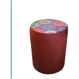 Resim Mcmobilya Mc Mobilya Sahra Puf 35 Cm Çapında Puf Tabure 