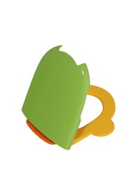 Resim Vitra Sento Kids Klozet Kapağı 133-100-009 Duroplast - Üstten Sıkmalı - Yavaş Kapanır - Turuncu - Metal Menteşeli - Yeşil-sarı-turuncu 