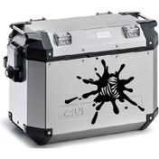 Resim Desenli Sticker Motosiklet Çanta Etiket Modeli - 5 