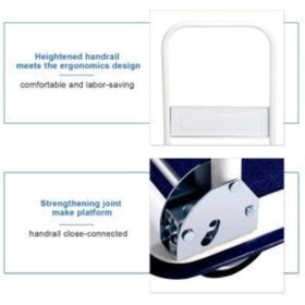 Resim özgürce Dayanıklı Katlanır Yük Taşıma Arabası 175 kg, Pratik ve Güçlü Tasarım 