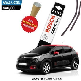Resim Bosch Aerotwin A414S Citroen C3 Silecek Seti (2017-2024) 