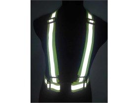 Resim Caro (135) Motorsiklet Reflektörlü Yelek Scooter Reflektör Yelek Bisiklet Reflektif Yelek ile Uyumlu 