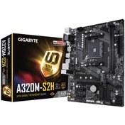 Resim Gigabyte Ga-A320M-S2H S+V+Gl Ddr4 Am4 Anakart 