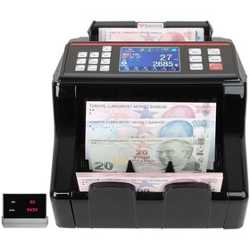 Resim Baove GB8200B Karışık Para Sayma Makinesi - Sahte Para Yakalama - Türkçe Konuşma + Müşteri Ekranı 