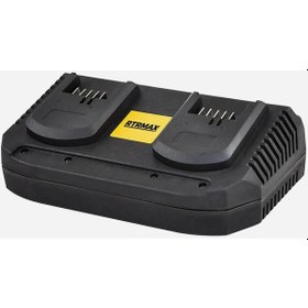 Resim Rtrmax İkili Yedek Şarj Aleti 18v Rtx1810 