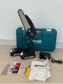 Resim KİMMEER PLUS Profesonel Metal Dişli 21v 3ah Şarjlı Dal Budama Testeresi 