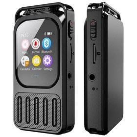 Resim Vandlion V78 Ses Kaydedici Dokunmatik Tft Lcd Ekran 1200 Mah 78 H Uzun Süre Ses Black 64gb 