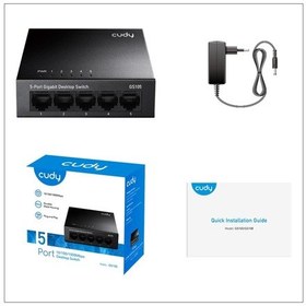 Resim Cudy GS105 5 Port 10/100/1000 M 16K Mac Gigabit Switch 