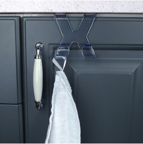 Resim Genel Markalar 2 Kancalı Plastik Banyo Havlu Bornoz Pantolon Kıyafet Askısı Askı 