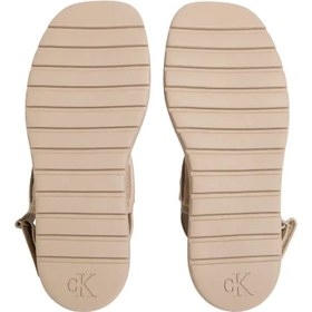 Resim Calvin Klein SQ MOLDED SANDAL WEB Bej Kadın Sandalet 