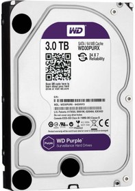 Resim Western Digital Purple WD30PURX 3.5" 3 TB SATA 3 HDD 