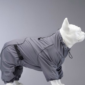 Resim Lindo Dogs Quattro Void Köpek Yağmurluğu Gri Beden 4 