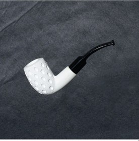 Resim Yunar Damla 9mm. Filtreli Akrilik Saplı Lületaşı Pipo 10018m 