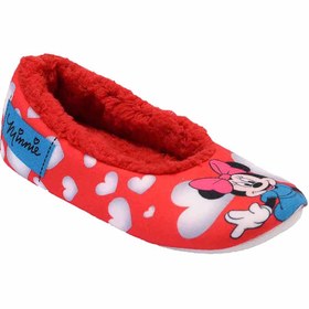 Resim Mickey Mouse 90081 FK Kırmızı Kız Çocuk Panduf 100301126 