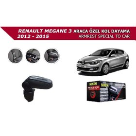 Resim Renault Megane 3 2012-2015 Araca Özel Kol Dayama 