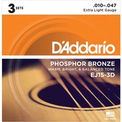 Resim D'Addario EJ15-3D Gitar Teli 
