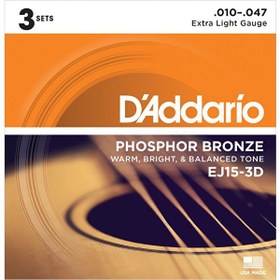 Resim D'Addario EJ15-3D Gitar Teli 