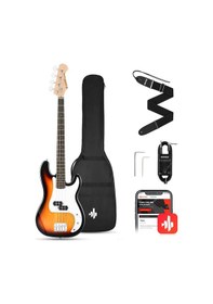 Resim Donner Dpb-510S Bas Gitar Paketi (Sunburst) 