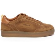 Resim Greyder 18520 Taba Hakiki Deri Erkek Sneaker Ayakkabı-1072 Taba 