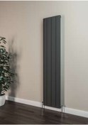 Resim Warma Selanik Dikey Alüminyum Radyatör 375x1800 Pütürlü Antrasit 7946 