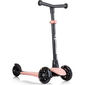 Resim Wellgro Işıklı 3 Tekerli Yükseklik Ayarlı Scooter Pembe 