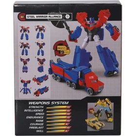 Resim Flamex LJ1652 Metal Gövdeli Dönüşebilen Robot -Gepettoys 017 