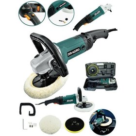 Resim Dragro GRZ-PLSJ4200 4200 W Bakir Sargılı Polisaj Makinesi Yeşil 