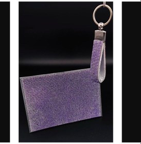 Resim Lila Taşlı Ruhsatlık Ve Lila Taşlı Anahtarlık 