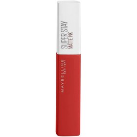 Resim Maybelline New York Super Stay Matte Ink Likit Mat Ruj - 118 Dancer Kiremit Kırmızı 