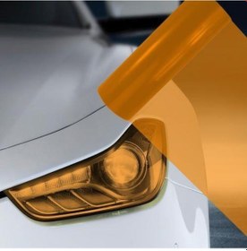 Resim Autofolyo Far Filmi Turuncu 30 Cm X 