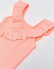 Resim Deep Beach Fırfırlı Dokulu Kumaş Kız Çocuk Mayo Db200789cm 001 