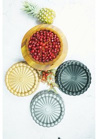 Resim Papatya Döküm Kek Kalıbı 27cm Siyah Siyah 