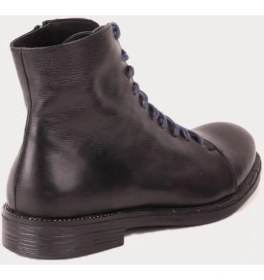 Resim Bueno Shoes Deri Mavi Kadın Düz Bot 