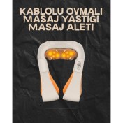 Resim Isıtmalı Elektrikli Masaj Aleti, Boyun, Sırt, Bel, Omuz ve Bacak Için Rahatlatıcı 