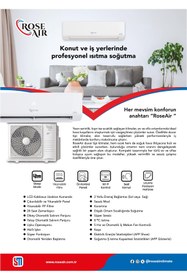 Resim Rose Air 18000 Btu Inventer Klima(Hisense tarafından üretilmiştir) 