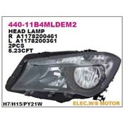 Resim Depo-440-11b4lmldem2 - Far Mercedes W117 Sol 