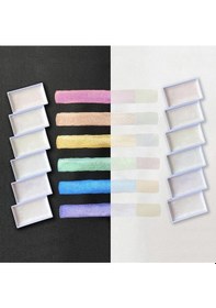 Resim Zig Gansai Tambi Opal Colors Tablet Sulu Boya Seti 6 Renk 