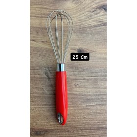 Resim Paslanmaz Çelik Çırpma Teli 25 Cm, Yumurta ve Hamur Karıştırıcı Mutfak Aleti 