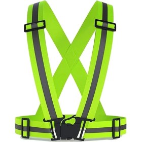 Resim Uniprom Yüksek Görünürlüklü Reflektörlü Ikaz Yeleği, Motorsiklet Motor Bisiklet Scooter Yeleği 