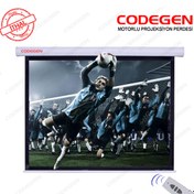 Resim Codegen Sx-30 300X225 3D Gümüş Motorlu Projeksiyon Perdesi 