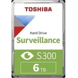 Resim Toshiba 6tb Toshıba 5400RPM S300 Pro Sata3 256MB 7/24 HDWT860UZSVA 3 Yıl Garanti 