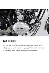 Resim Kuba Çita 50-rx Gold Motosiklet Beyaz 