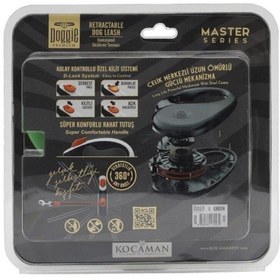 Resim Doggie Otomatik Uzatma Tasması Master Seri Yeşil 50kg/5Mt 