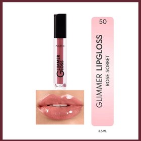 Resim Note Glimmer Gloss Işıltılı Nemlendirici Dudak Parlatıcısı 50 Rose Sorbet - Gratis 