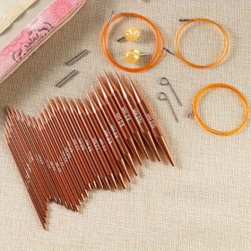 Resim Looen Çok Renkli Değiştirilebilir Dairesel Örgü İğne Seti, Ergonomik Tutuşlar, 11 Boyut (3mm-10mm), Alüminyum Tığlar ile Örgü Aksesuarları, Yün El Sanatları için El Aletleri, El Sanatları Malzemeleri, El Sanatları Temel Malzemeleri, Ergonomik Tasarım, Dayanıklı Yapı, El Sanatları Aletleri, El Sanatları Tutkunları 