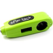 Resim Pengfushop5 Yeşil Stil Evrensel Motosiklet Kilidi Scooter Gidon Emniyet Kilidi Fren Gaz Kelebeği Kavrama Hırsızlığa Karşı Koruma Güvenlik Kilitleri Li (Yurt Dışından) 