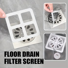 Resim 10 adet Plastik Drenaj Filtresi, Saçların Tıkanmasını ve Banyo ve Mutfak Lavabolarını Tıkanmasını Önlemek İçin Tıkanıklık Önleyici, Banyo ve Mutfak Lavaboları İçin Gerekli Banyo Aksesuarları 